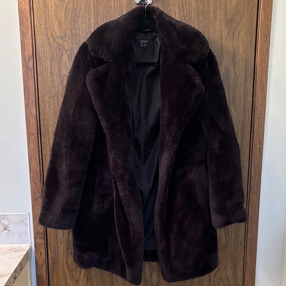 Esmara black Faux Fur Coat